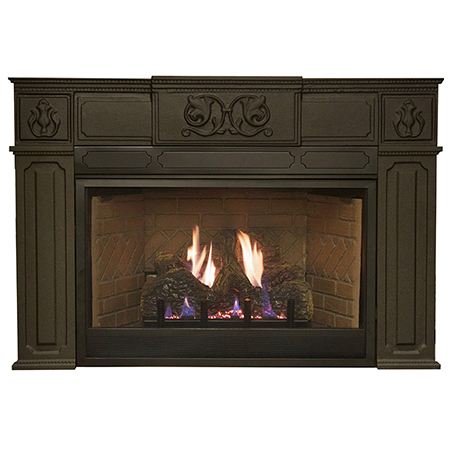 27 Innsbrook Vent Free Fireplace Insert, Cast Iron Surround (Electronic Ignition)