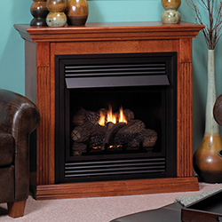 26" Vail Vent Free Fireplace (Millivolt/Pilot) - Empire Comfort Systems